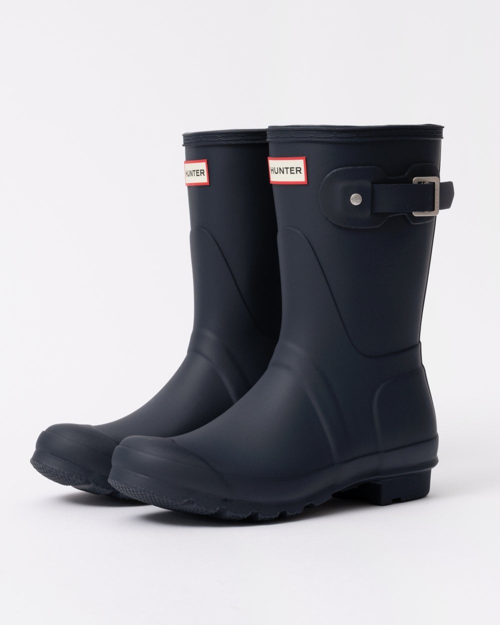 Hunter Womens Original Short Gingham Boot