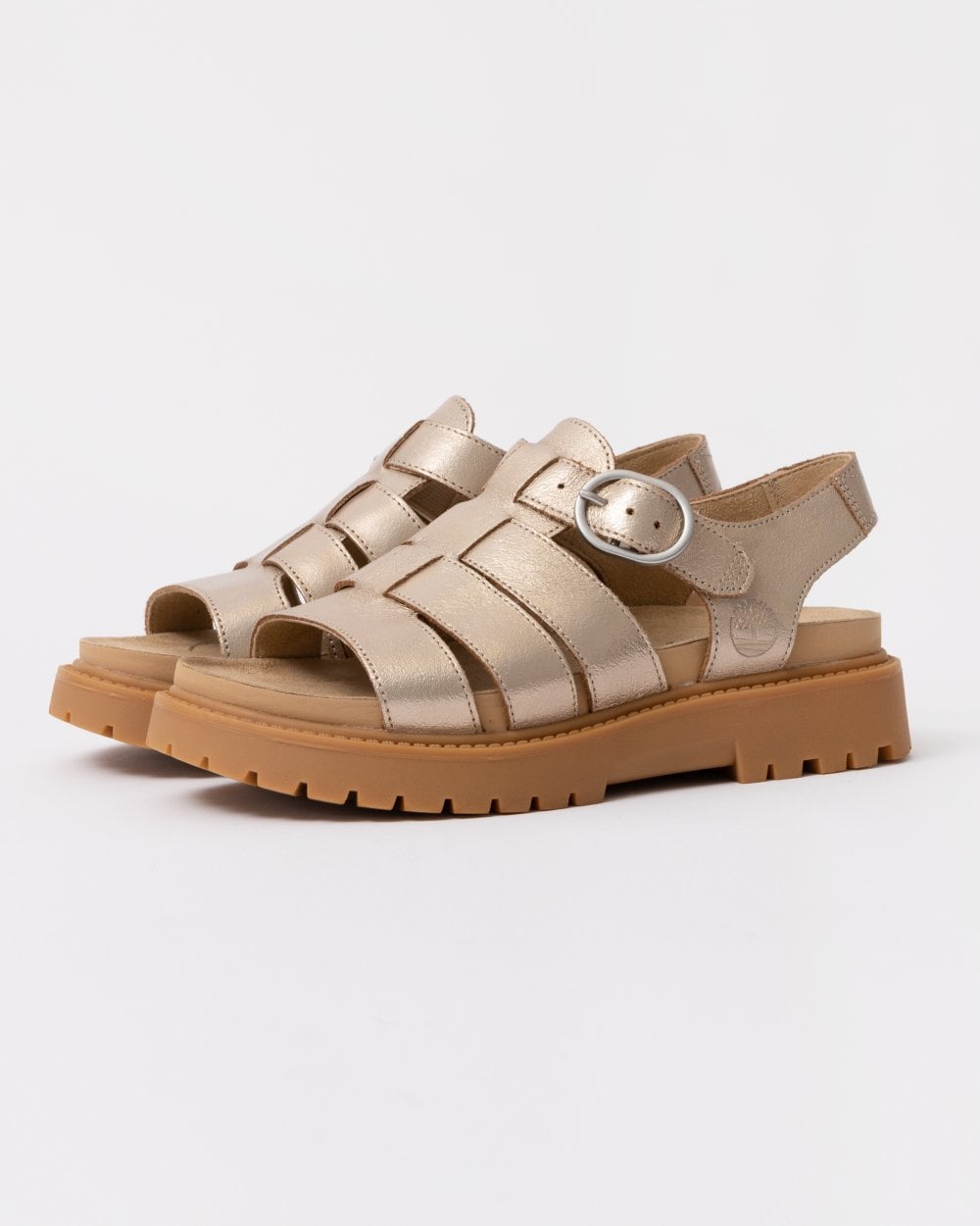 Timberland Clairemont Way Metallic Womens Fisherman Sandals