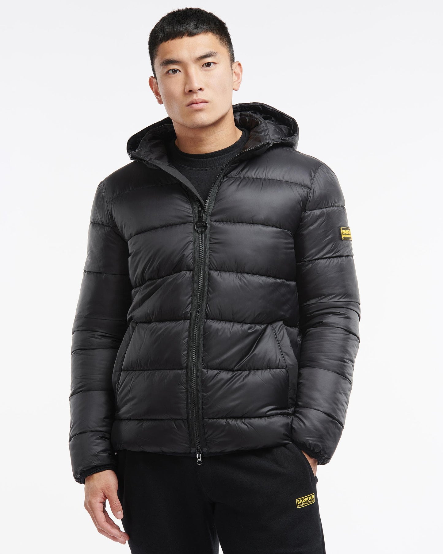 Barbour International Legacy Bobber Mens Zip Through