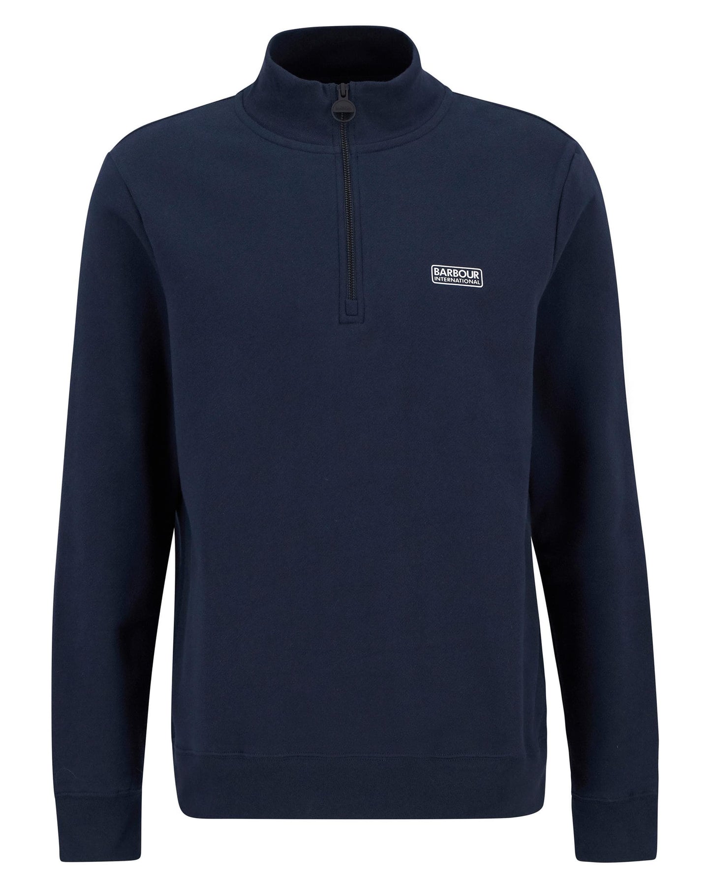 Barbour International Essential Half-Zip Mens Sweatshirt - International Navy