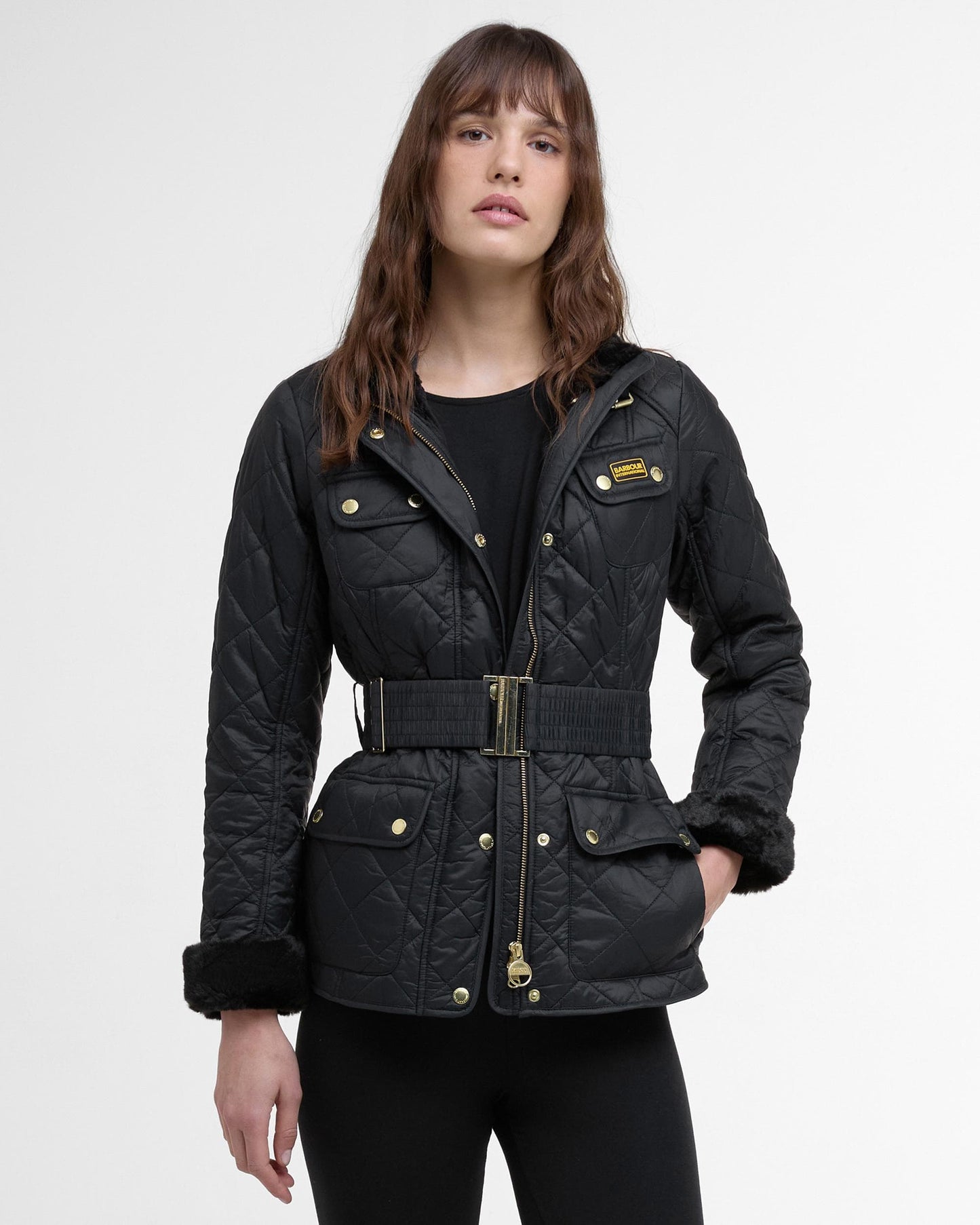 Barbour International Mod Int Polarquilt Womens Jacket