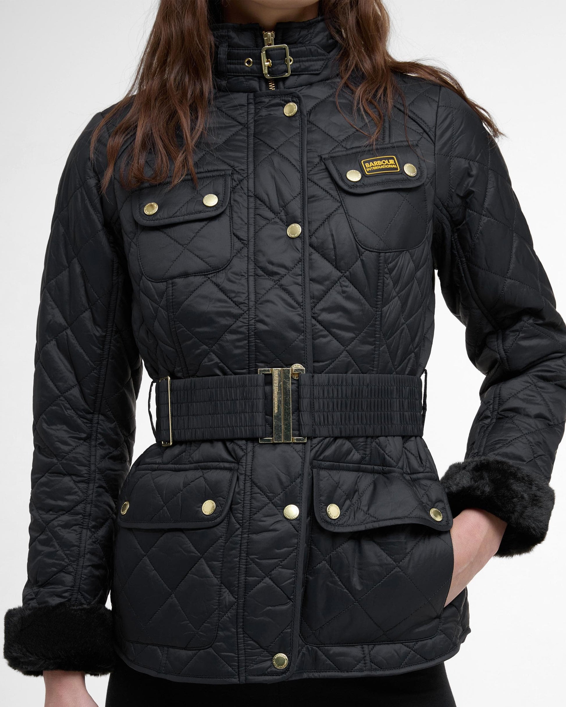 Barbour International Mod Int Polarquilt Womens Jacket