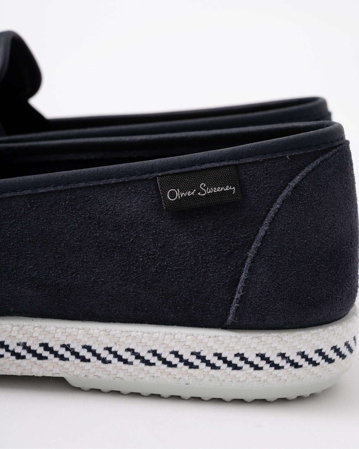 Oliver Sweeney Campomar Mens Suede Espadrilles - Navy