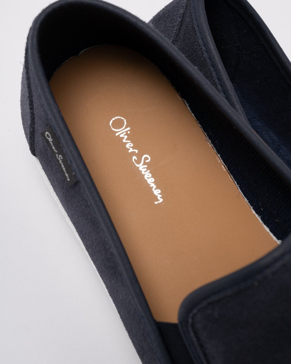 Oliver Sweeney Campomar Mens Suede Espadrilles - Navy