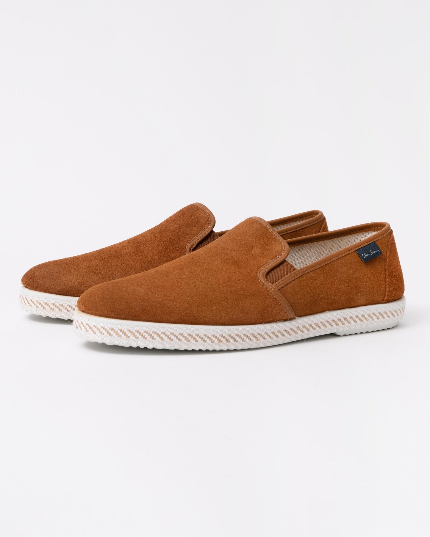 Oliver Sweeney Campomar Mens Suede Espadrilles - Tan