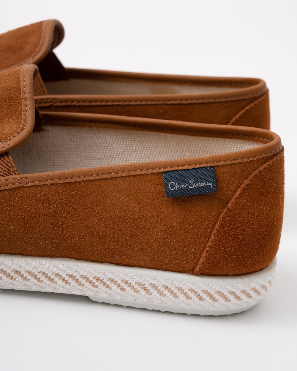 Oliver Sweeney Campomar Mens Suede Espadrilles - Tan