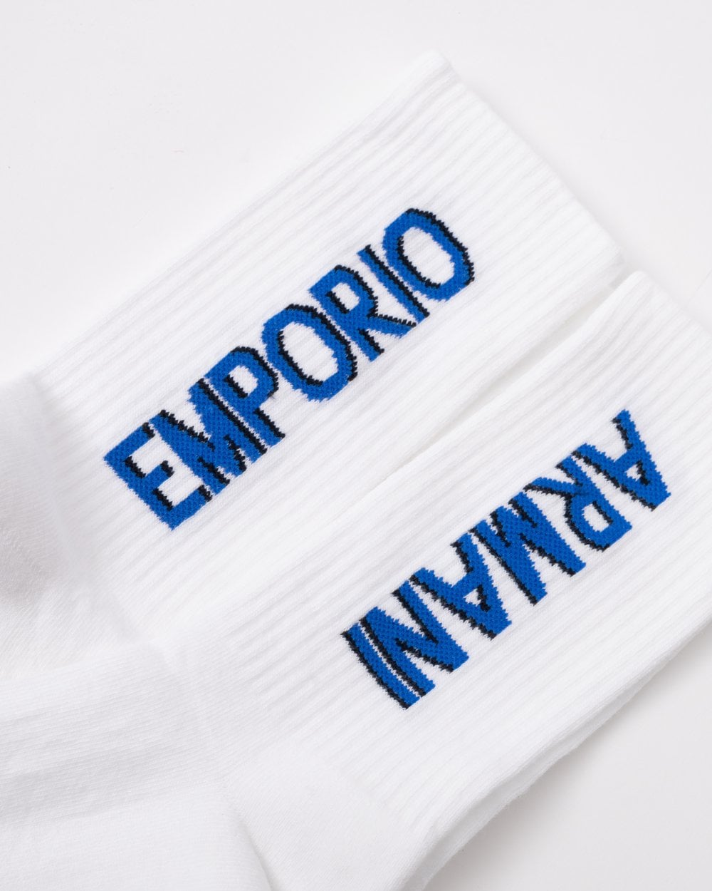 Emporio Armani 3 Pack Mens Sport Socks - White/White/White