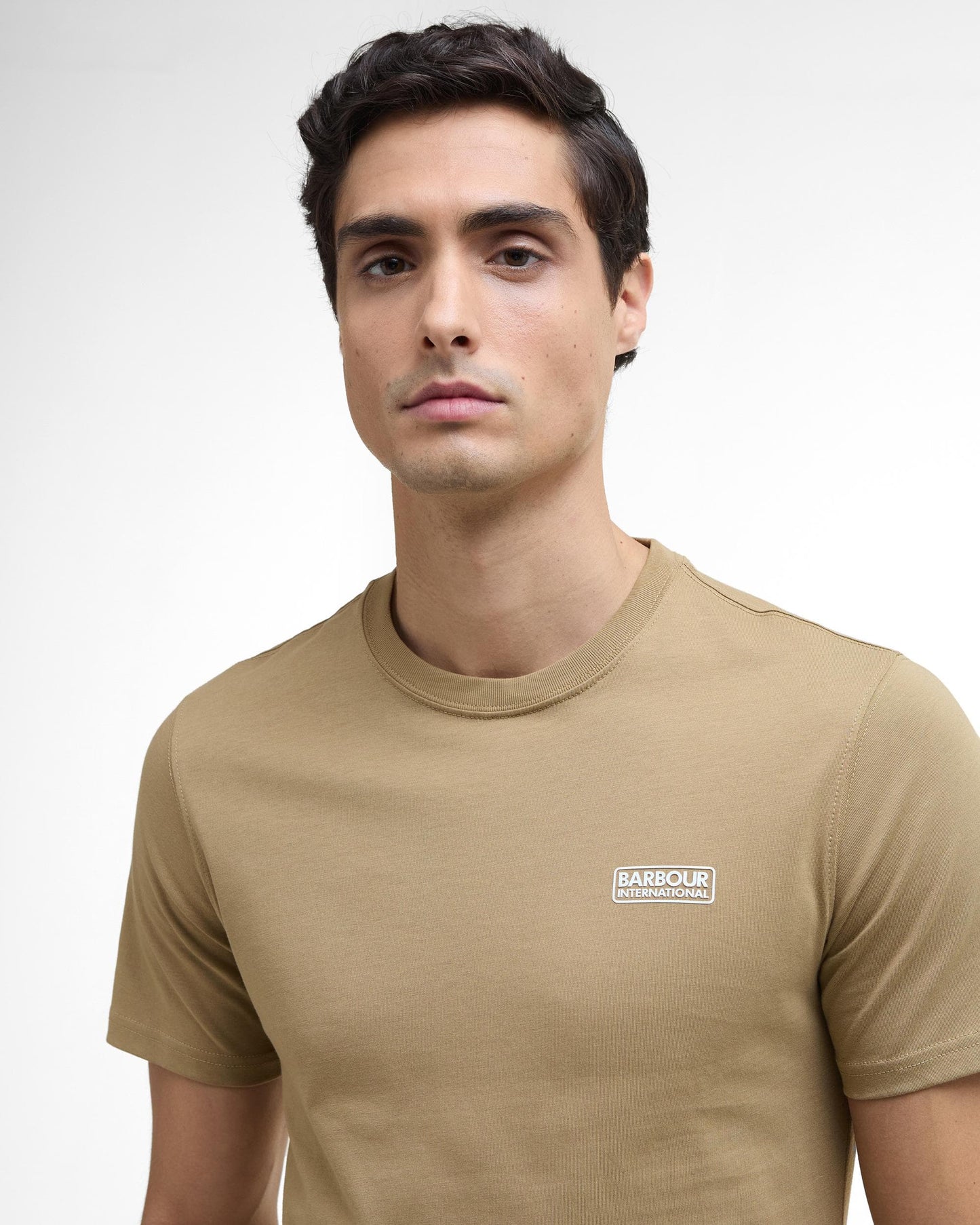Barbour International Small Logo Mens T-Shirt - Trench
