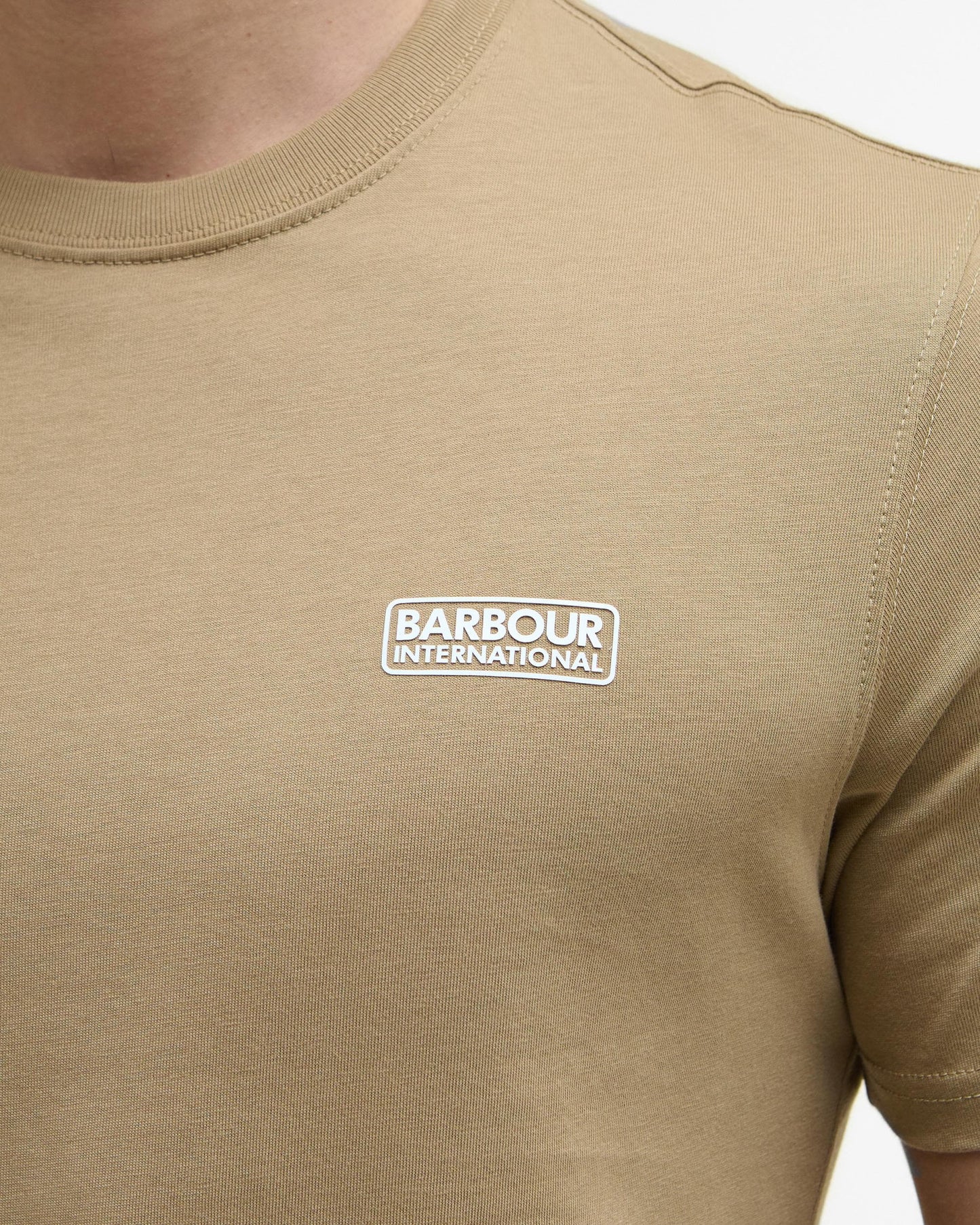 Barbour International Small Logo Mens T-Shirt - Trench
