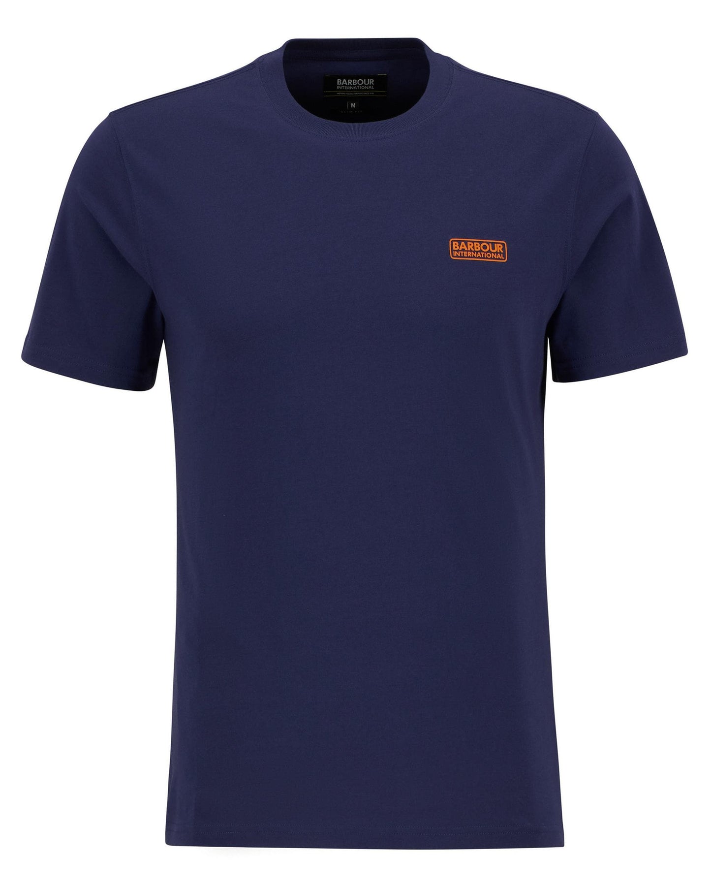 Barbour International Small Logo Mens T-Shirt - Pigment Navy