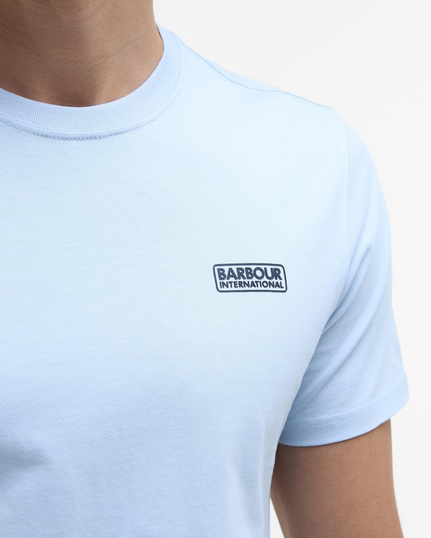 Barbour International Small Logo Mens T-Shirt - Heritage Blue
