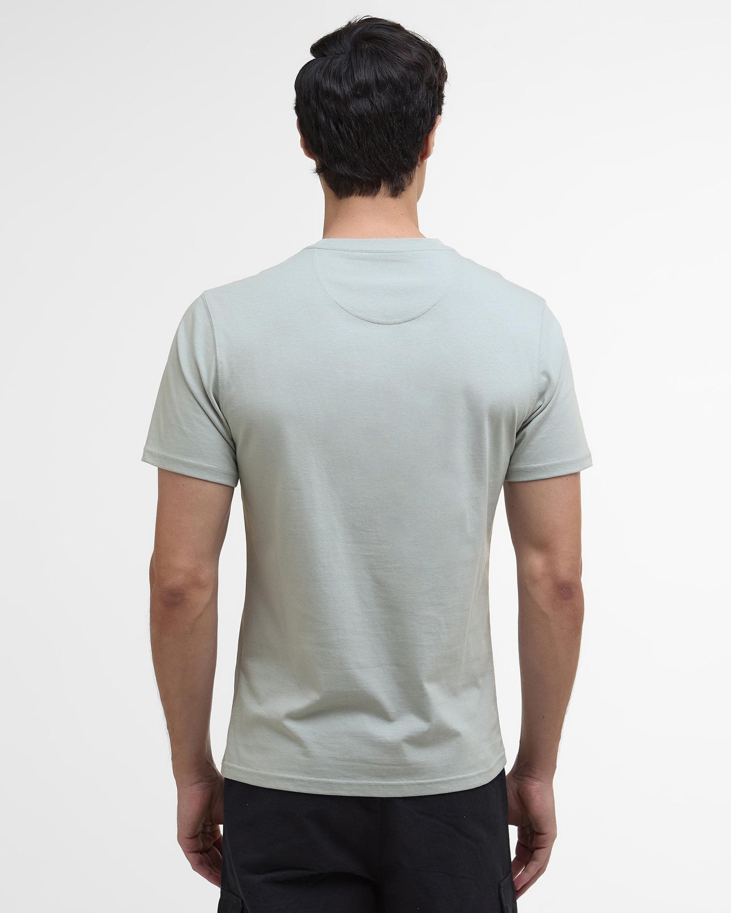 Barbour International Small Logo Mens T-Shirt - Mineral Grey