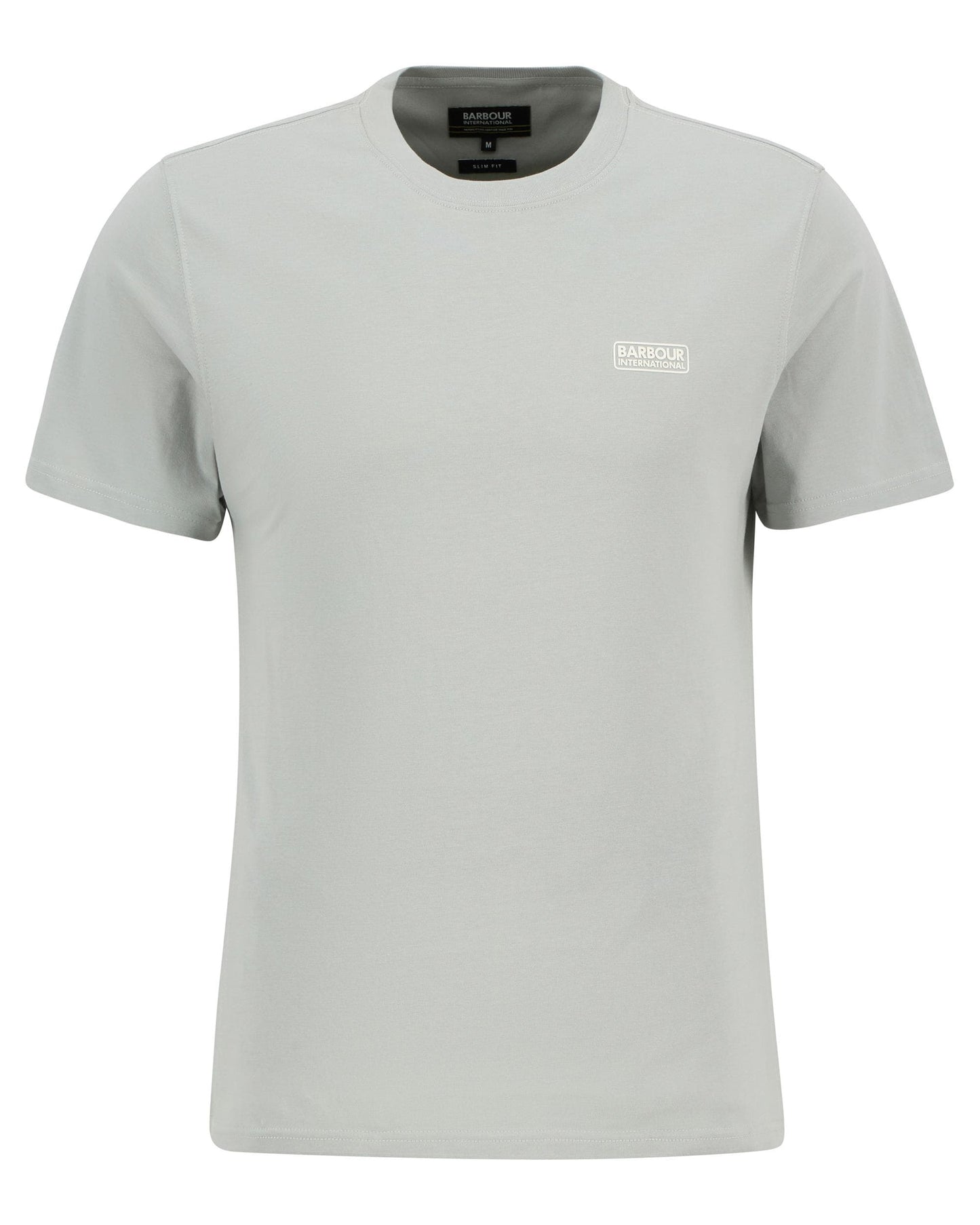 Barbour International Small Logo Mens T-Shirt - Mineral Grey