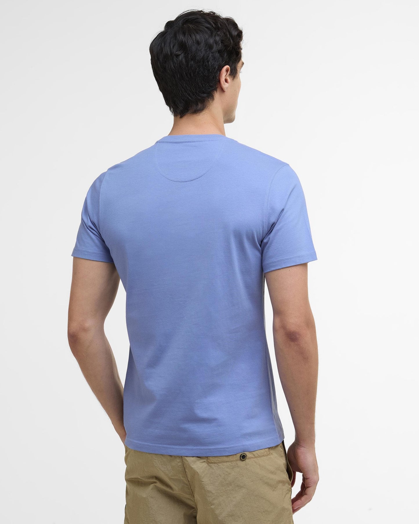 Barbour International Small Logo Mens T-Shirt - Manor Blue