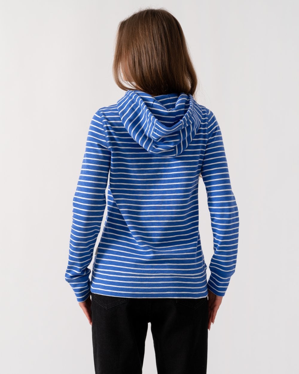 Joules Marlston Womens Striped Pullover Hoodie