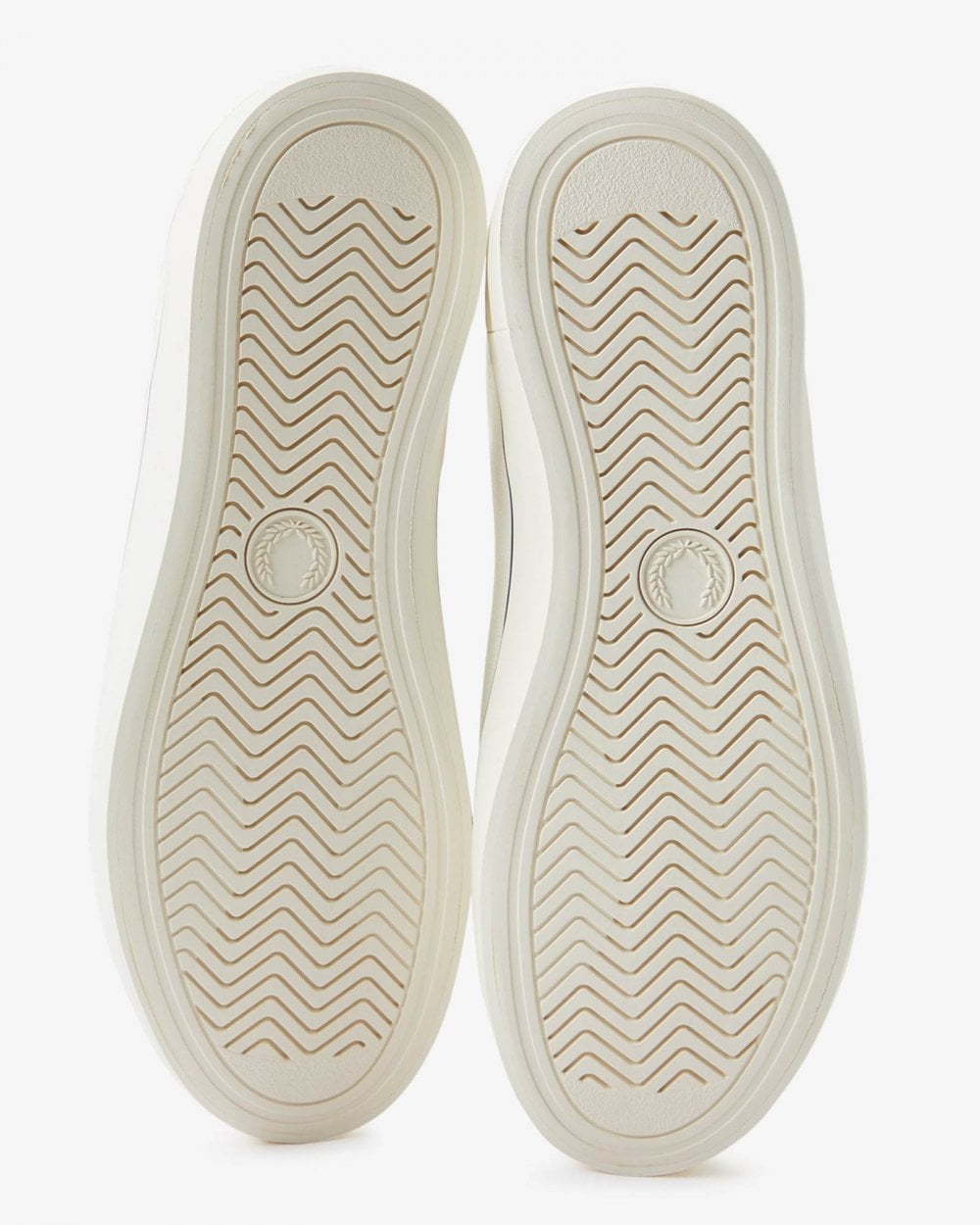 Fred Perry Baseline Canvas Mens Trainers - Snow White 129