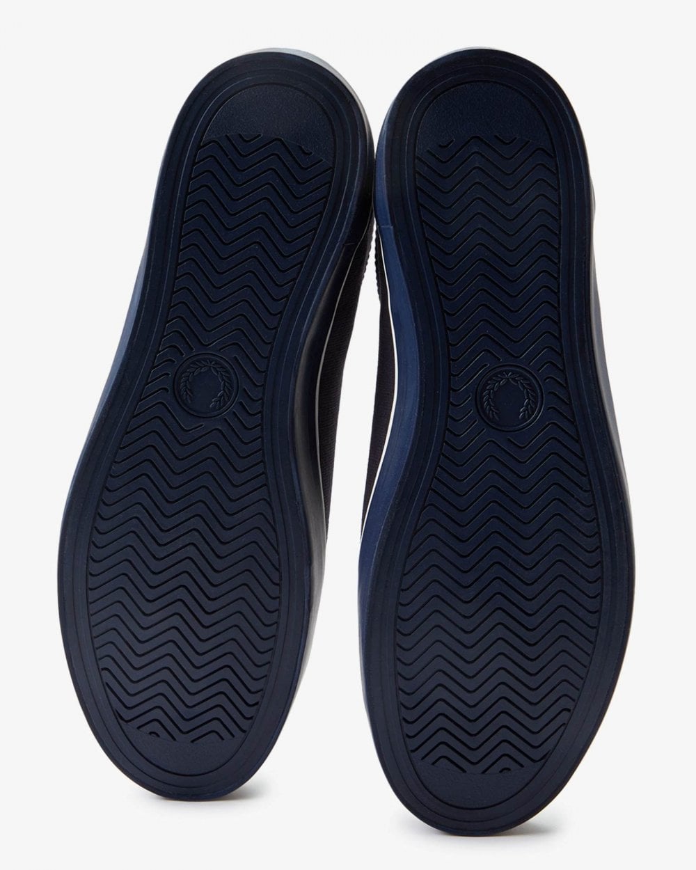 Fred Perry Baseline Canvas Mens Trainers - Navy 608