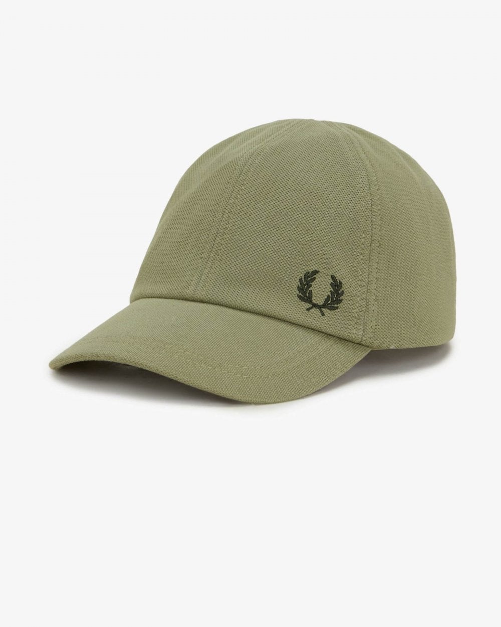 Fred Perry Classic Piqué Cap - Olive Mint/Night Green Y64