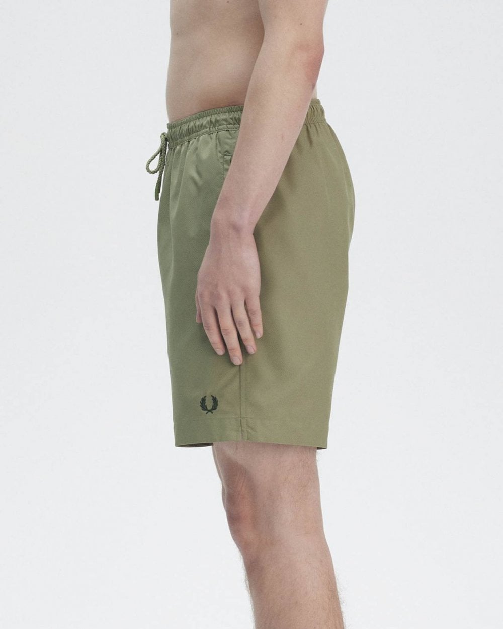 Fred Perry Mens Classic Swim Shorts - Olive Mint X88