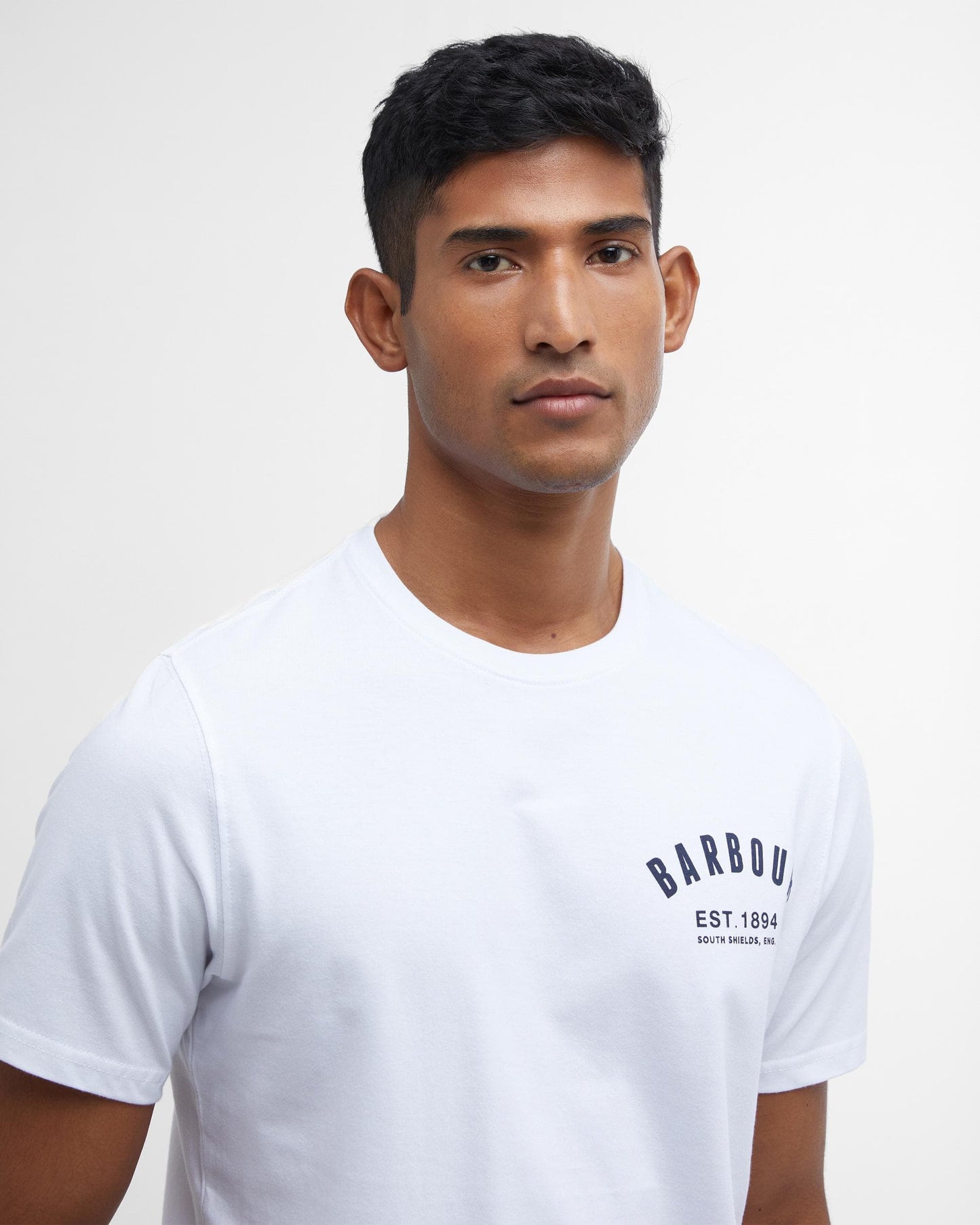 Barbour Preppy Mens T-Shirt - White