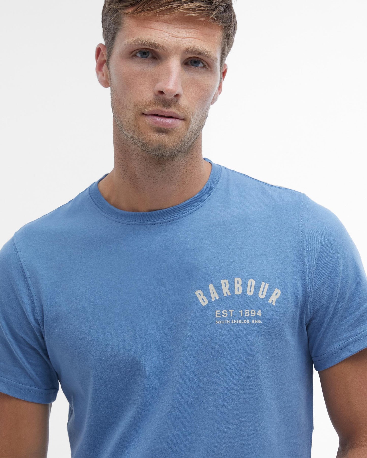 Barbour Preppy Mens T-Shirt - Force Blue