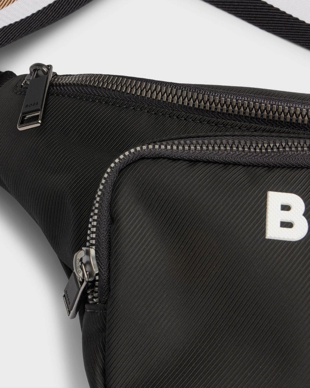 BOSS Orange Catch 3.0 Mens Structured Belt Bag with Contrast Logo