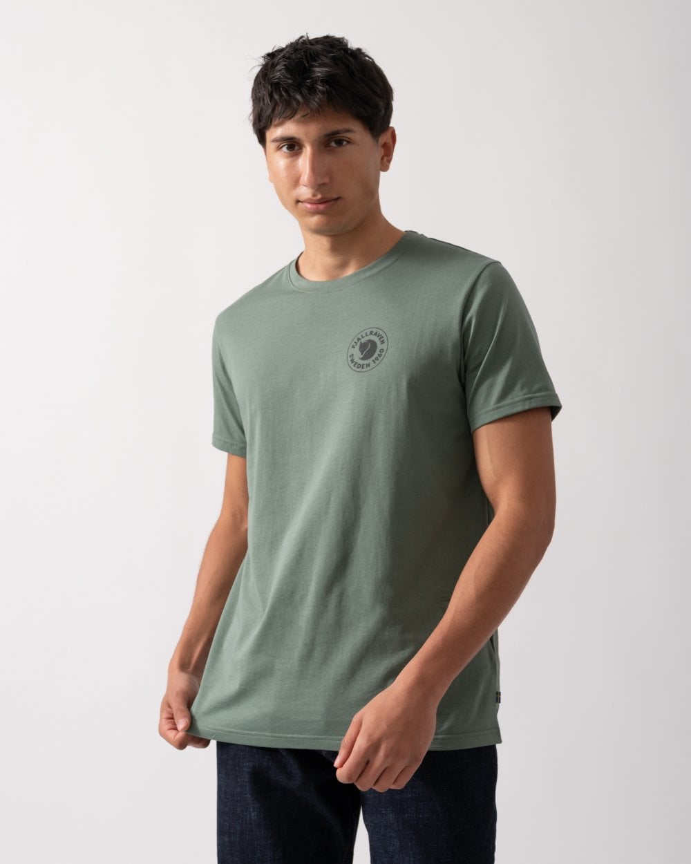Fjallraven 1960 Logo Mens T-Shirt - Patina Green 614