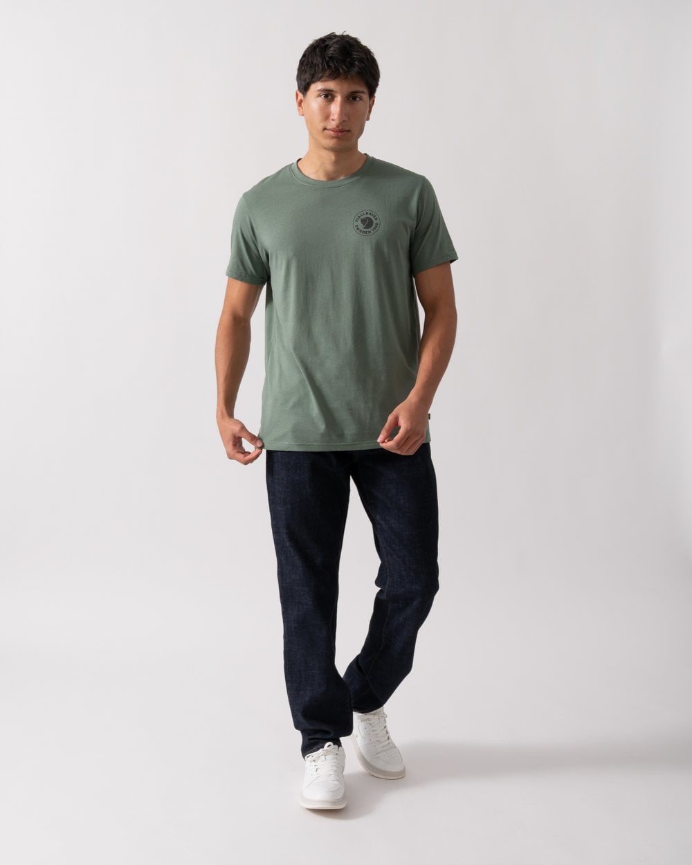 Fjallraven 1960 Logo Mens T-Shirt - Patina Green 614