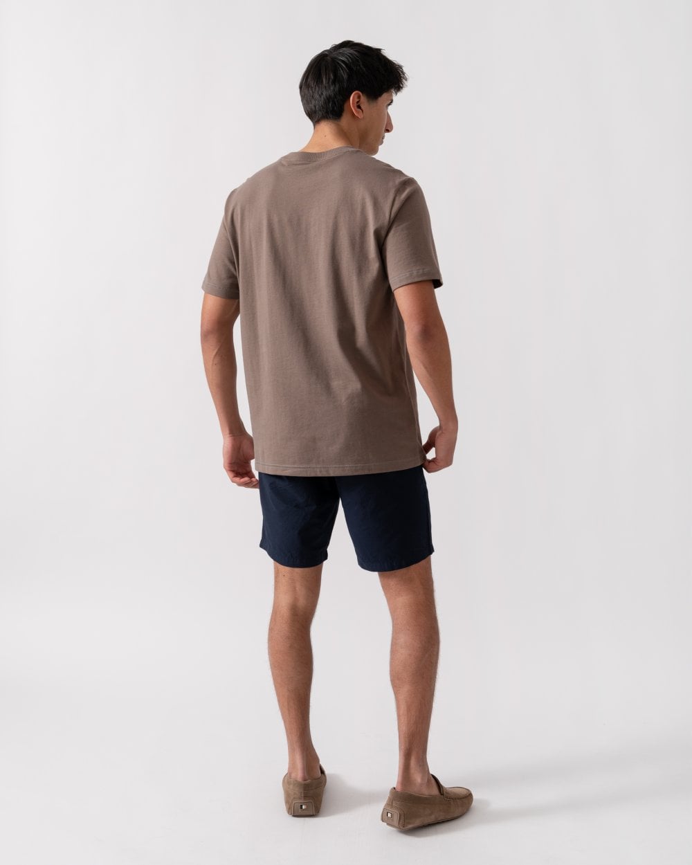 BOSS Orange Logospace Mens T-Shirt - Open Beige 294