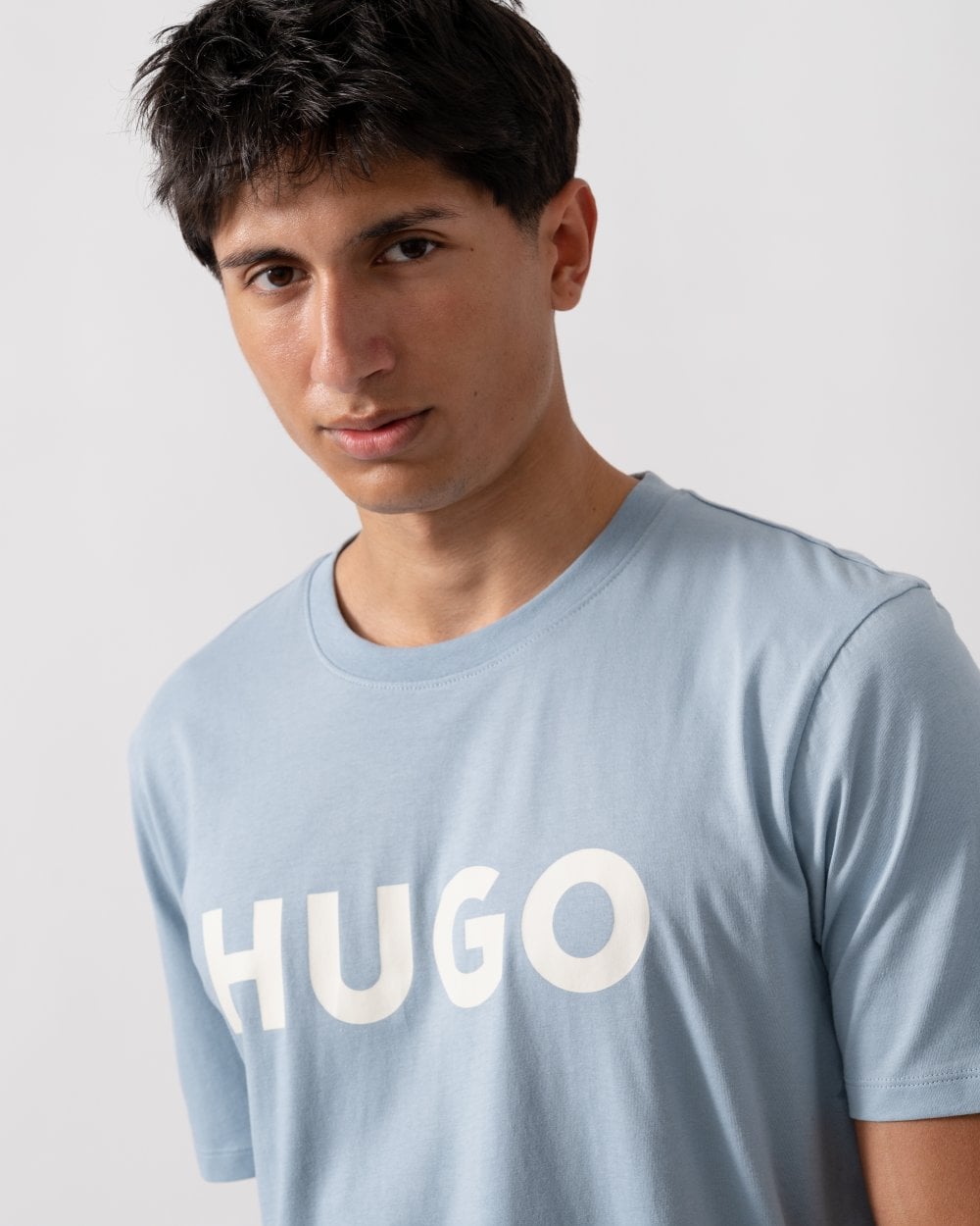 HUGO Dulivio Mens T-Shirt - Open Blue 483