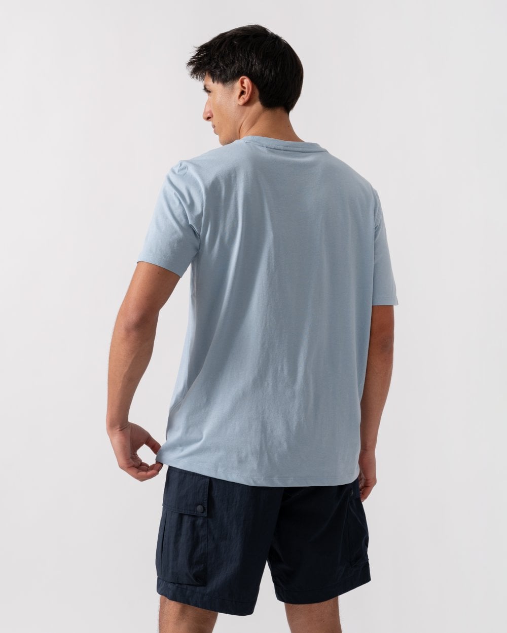 HUGO Dulivio Mens T-Shirt - Open Blue 483