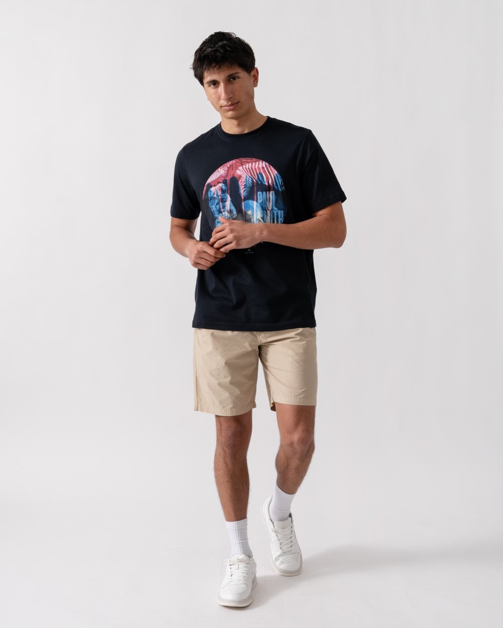 Paul Smith PS Paul Smith Mens Regular Fit Short Sleeve Astronaut T-Shirt