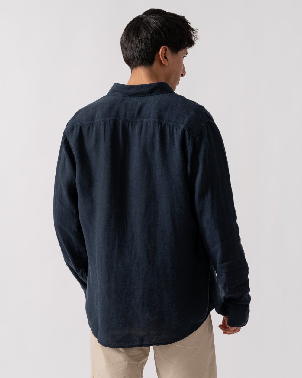 BOSS Orange Relegant 6 Mens Long Sleeve Shirt 50537381 - Dark Blue 404