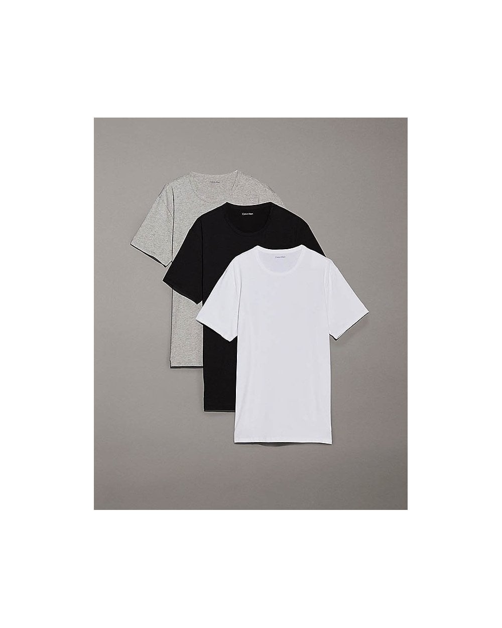 Calvin Klein Short Sleeve 3 Pack Mens T Shirts