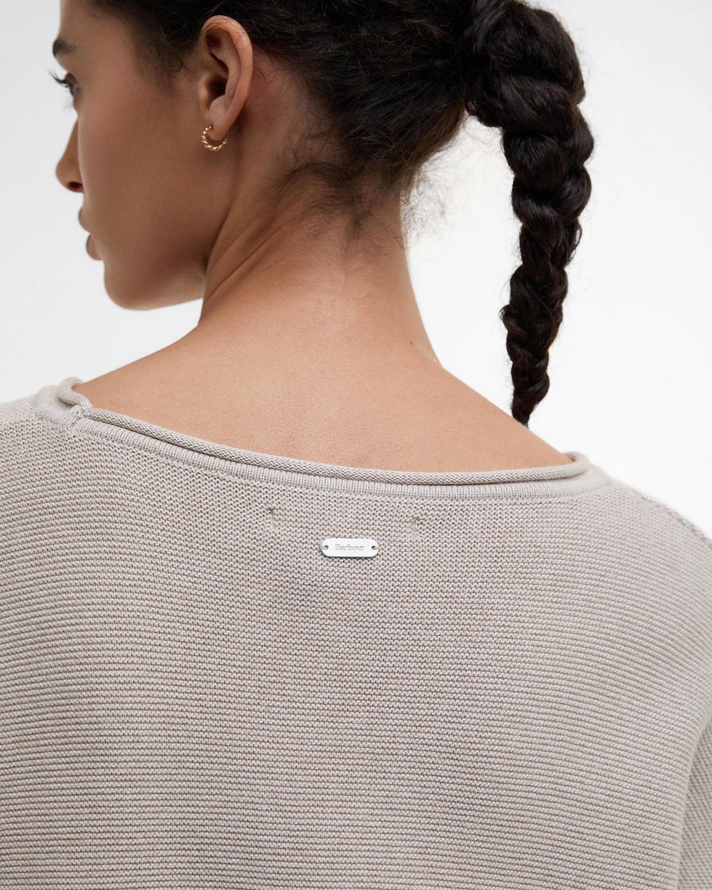 Barbour Marine Womens Jumper - Light Sand