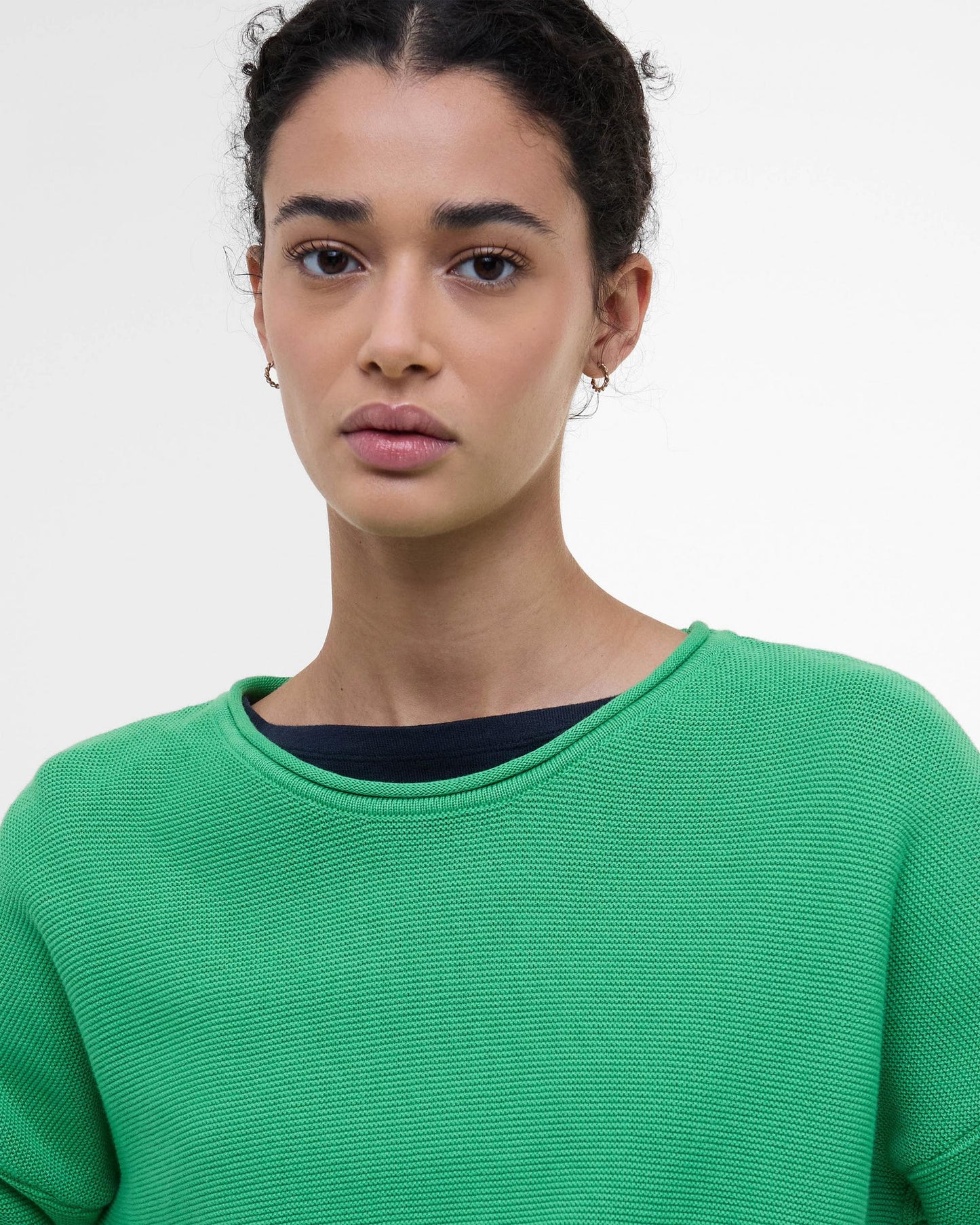 Barbour Marine Womens Jumper - Kelly Green