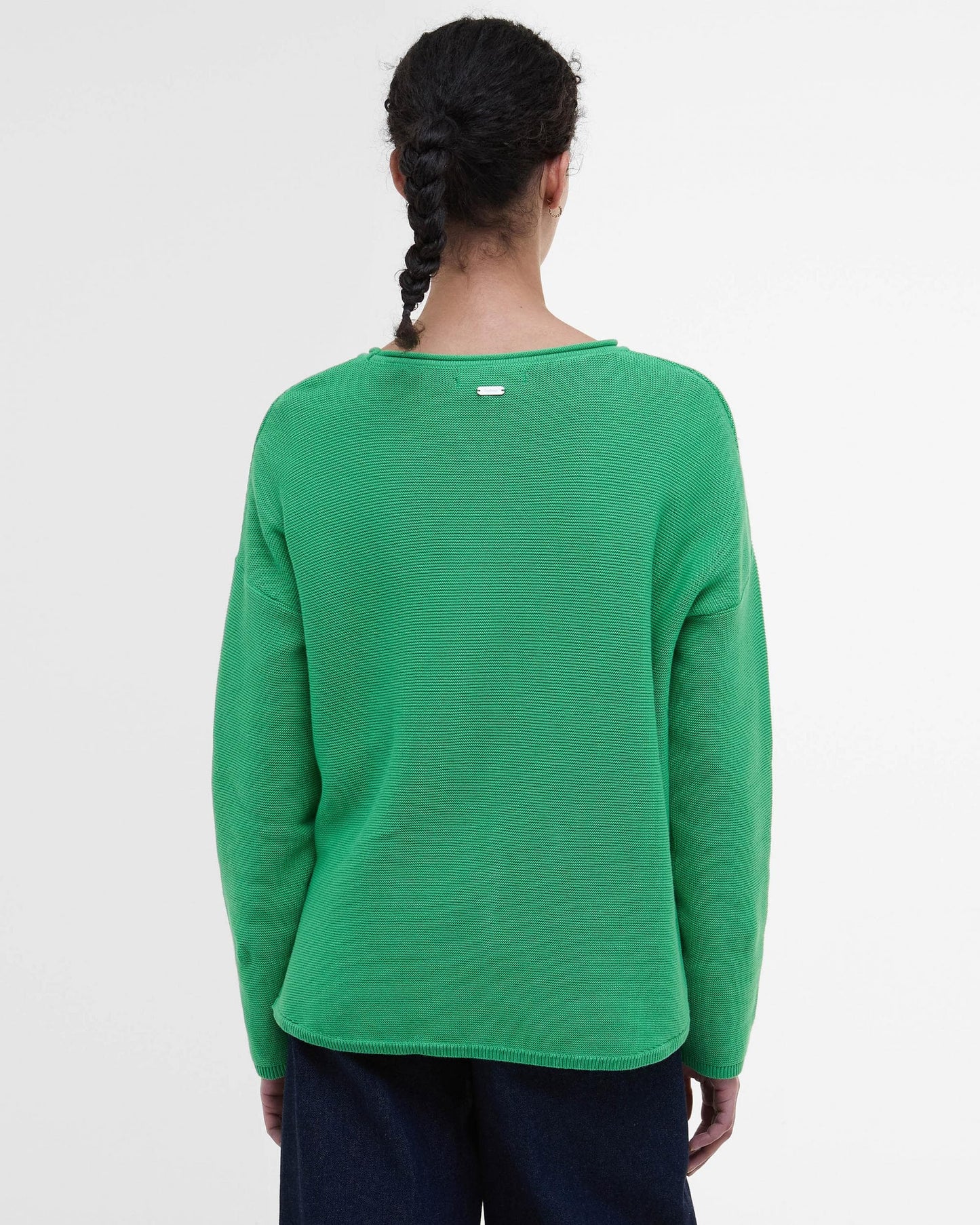 Barbour Marine Womens Jumper - Kelly Green