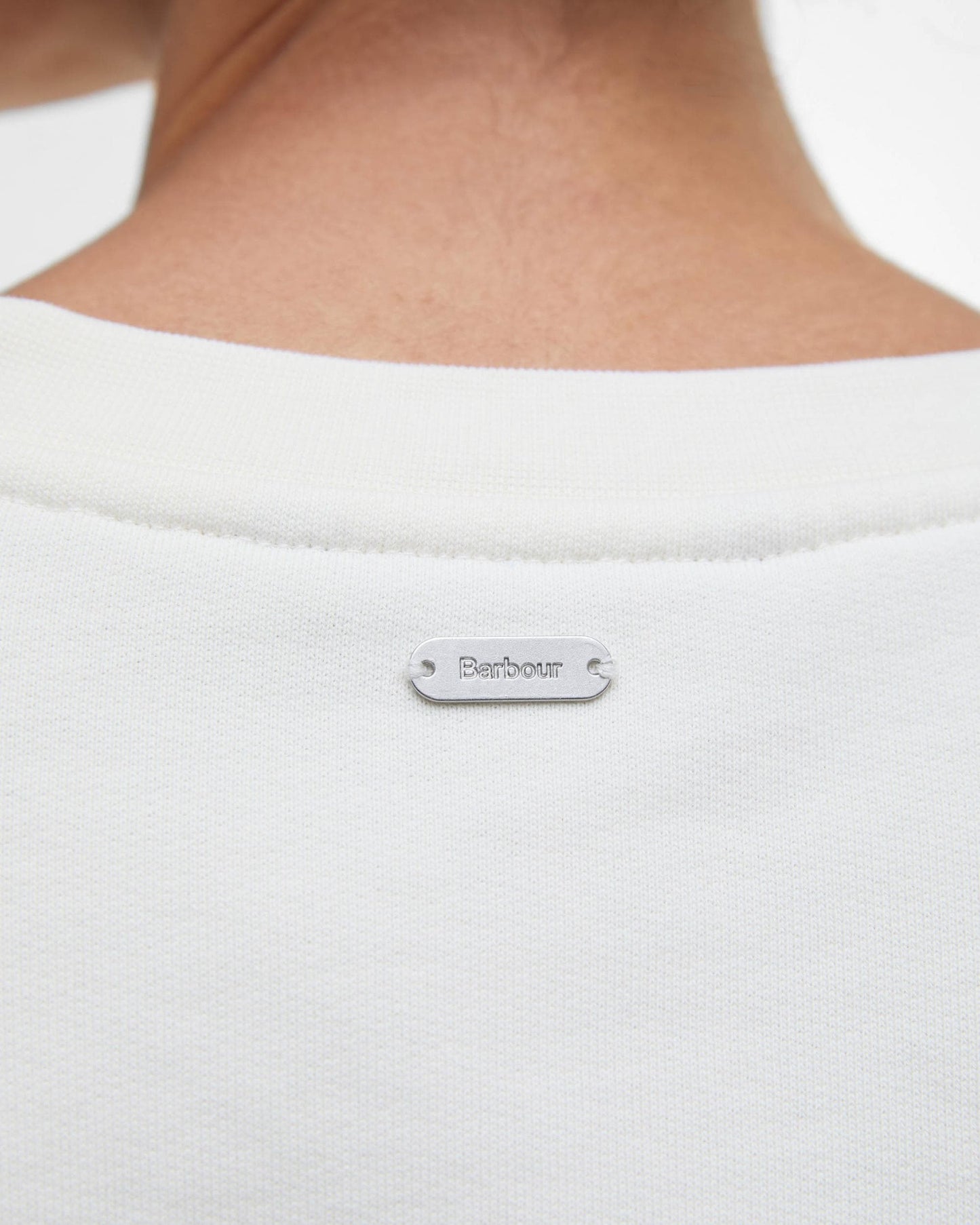 Barbour Silverdale Womens Crew Neck Sweatshirt - Neutral