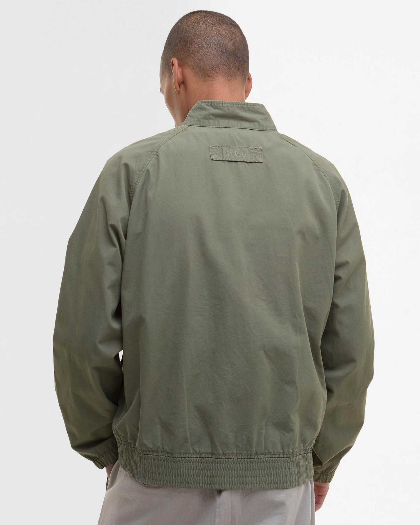 Barbour Royston Cotton Mens Casual Jacket - Light Moss