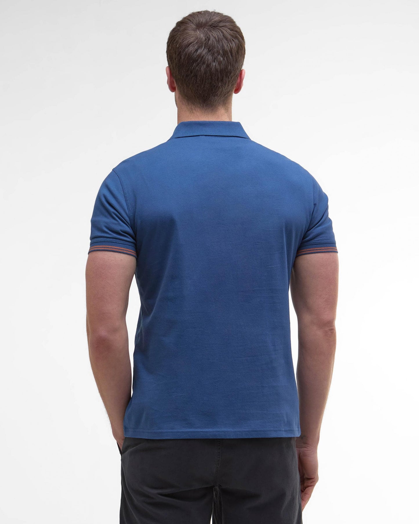 Barbour Austwick Mens Polo Shirt - Dark Denim