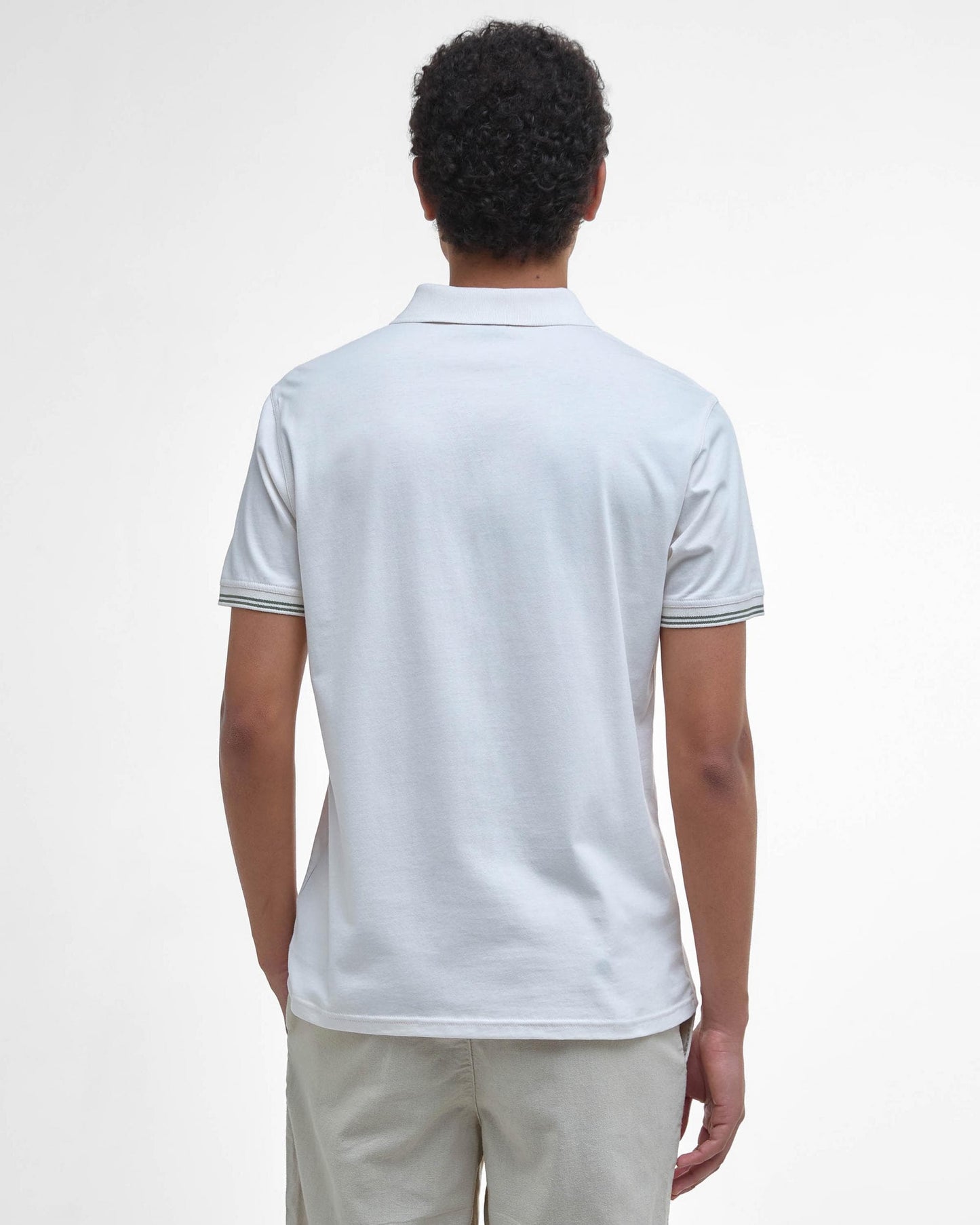 Barbour Austwick Mens Polo Shirt - Whisper White