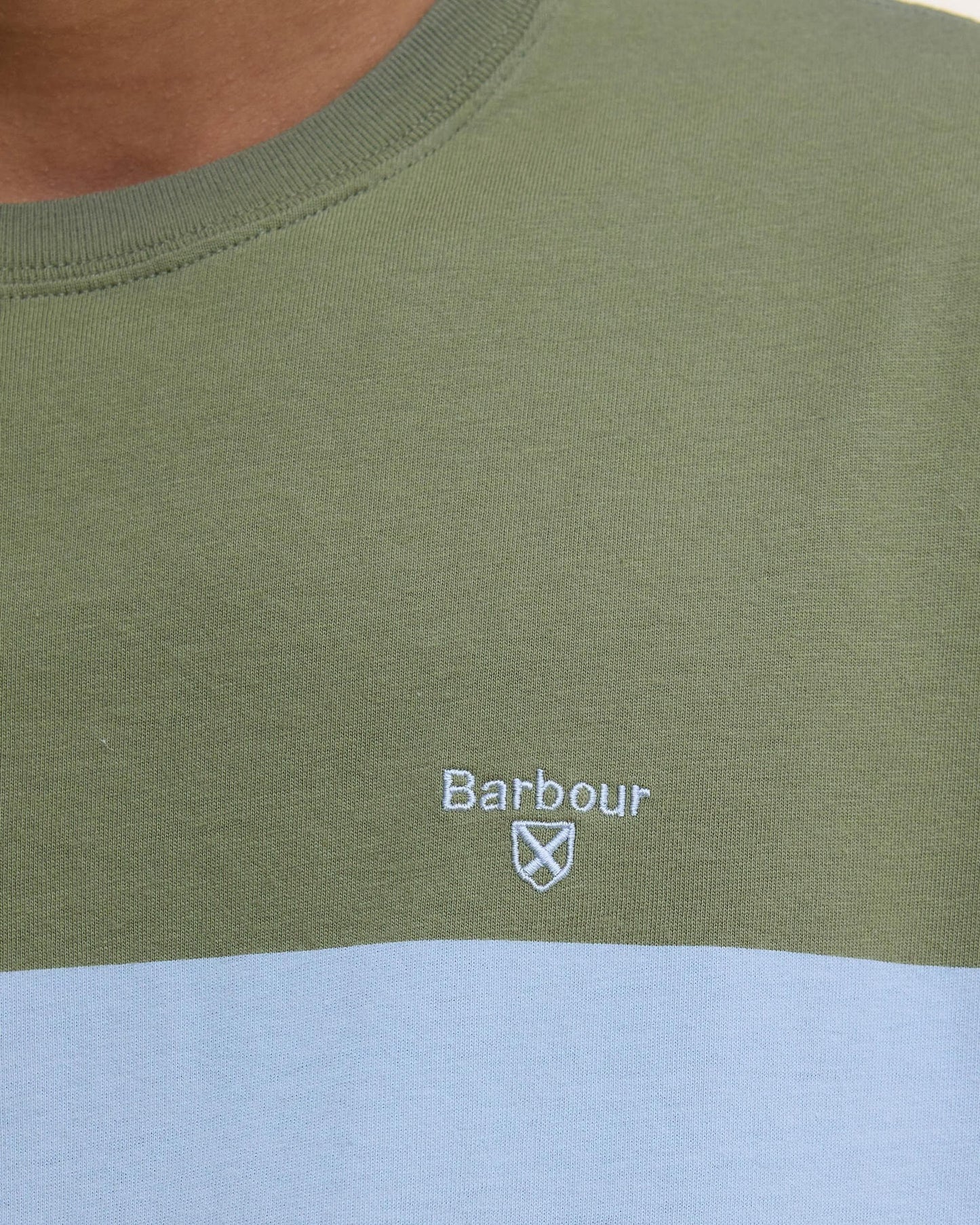 Barbour Braeside Mens Tee - Light Moss