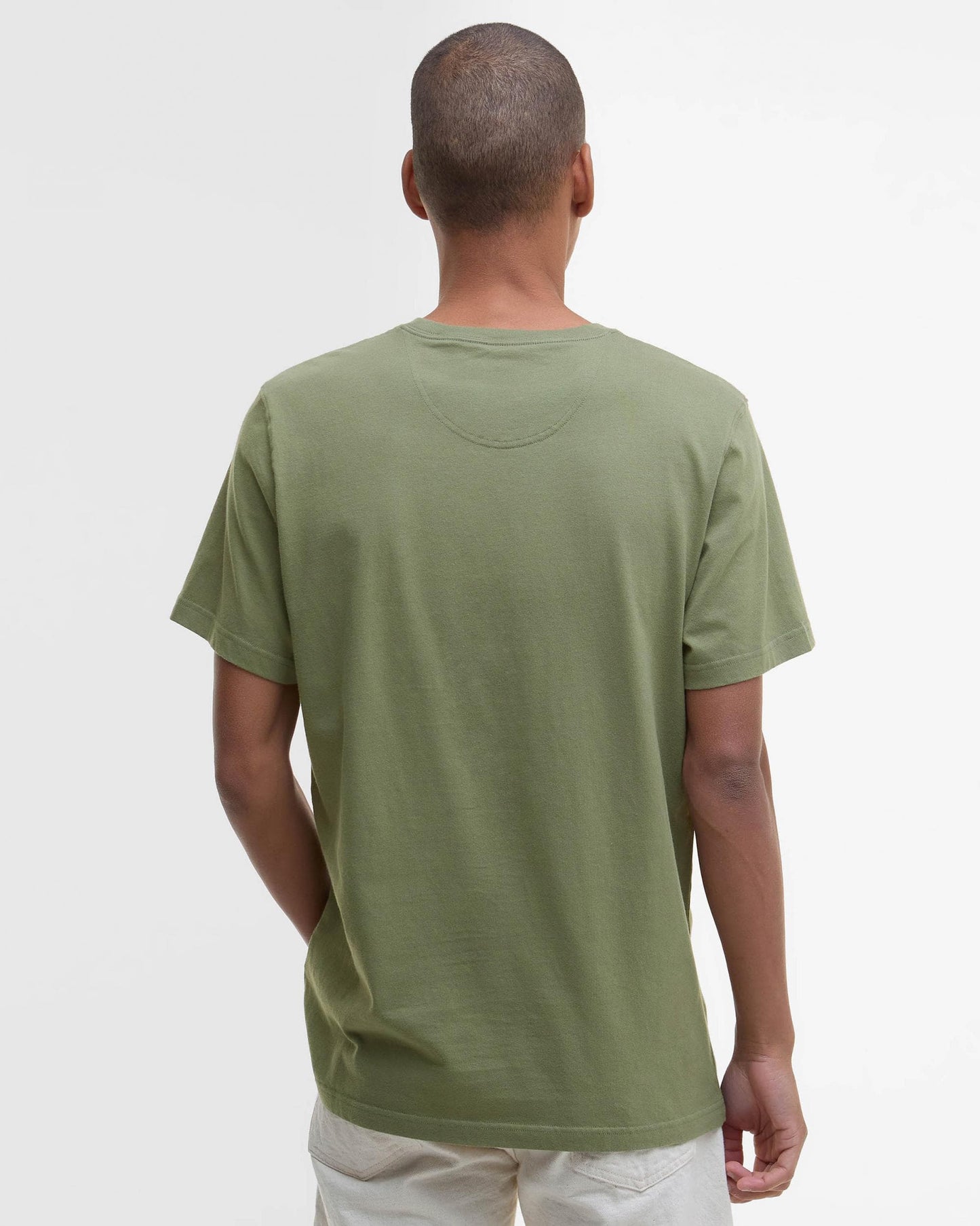 Barbour Braeside Mens Tee - Light Moss