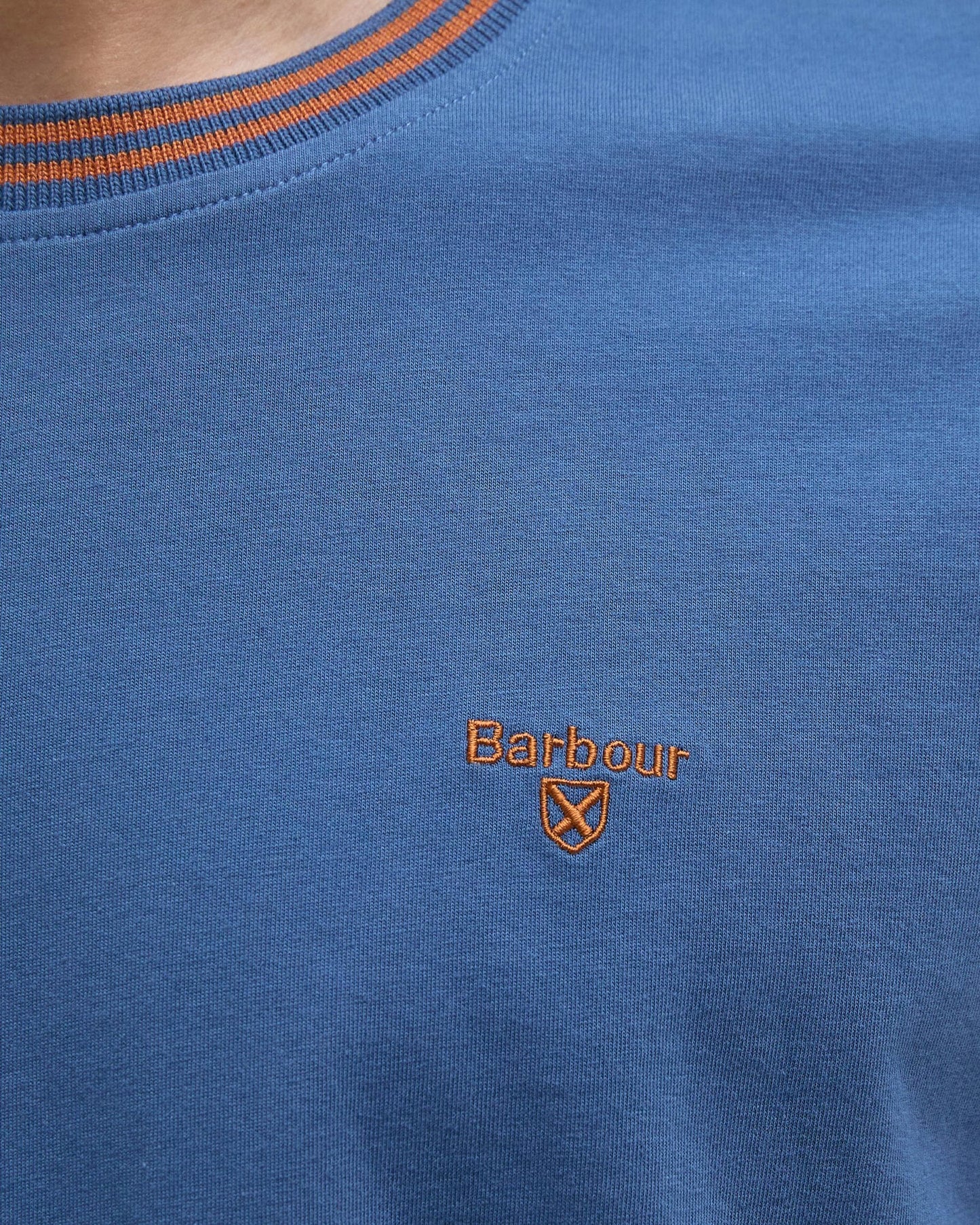 Barbour Austwick Mens T-Shirt - Dark Denim