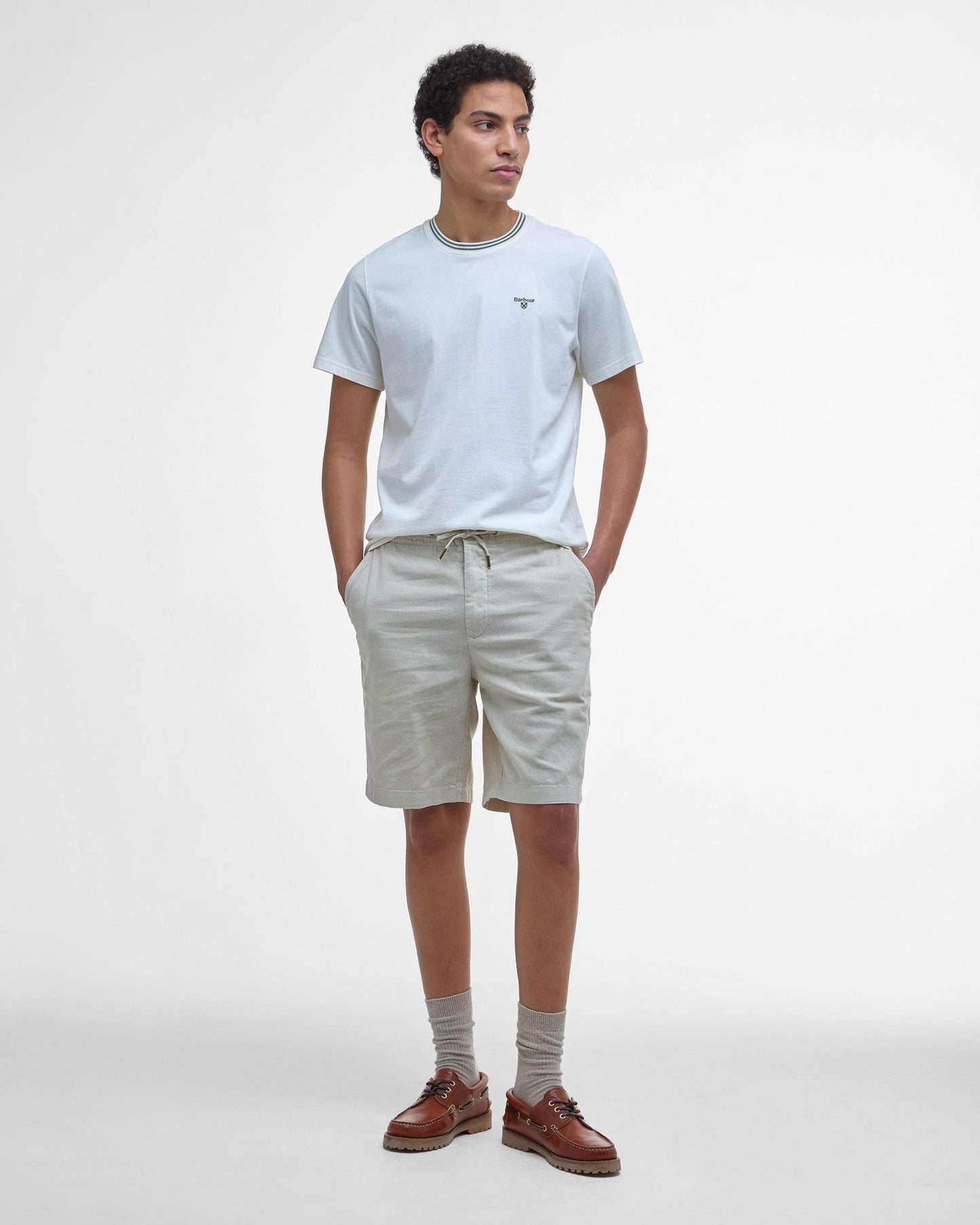 Barbour Austwick Mens T-Shirt - Whisper White