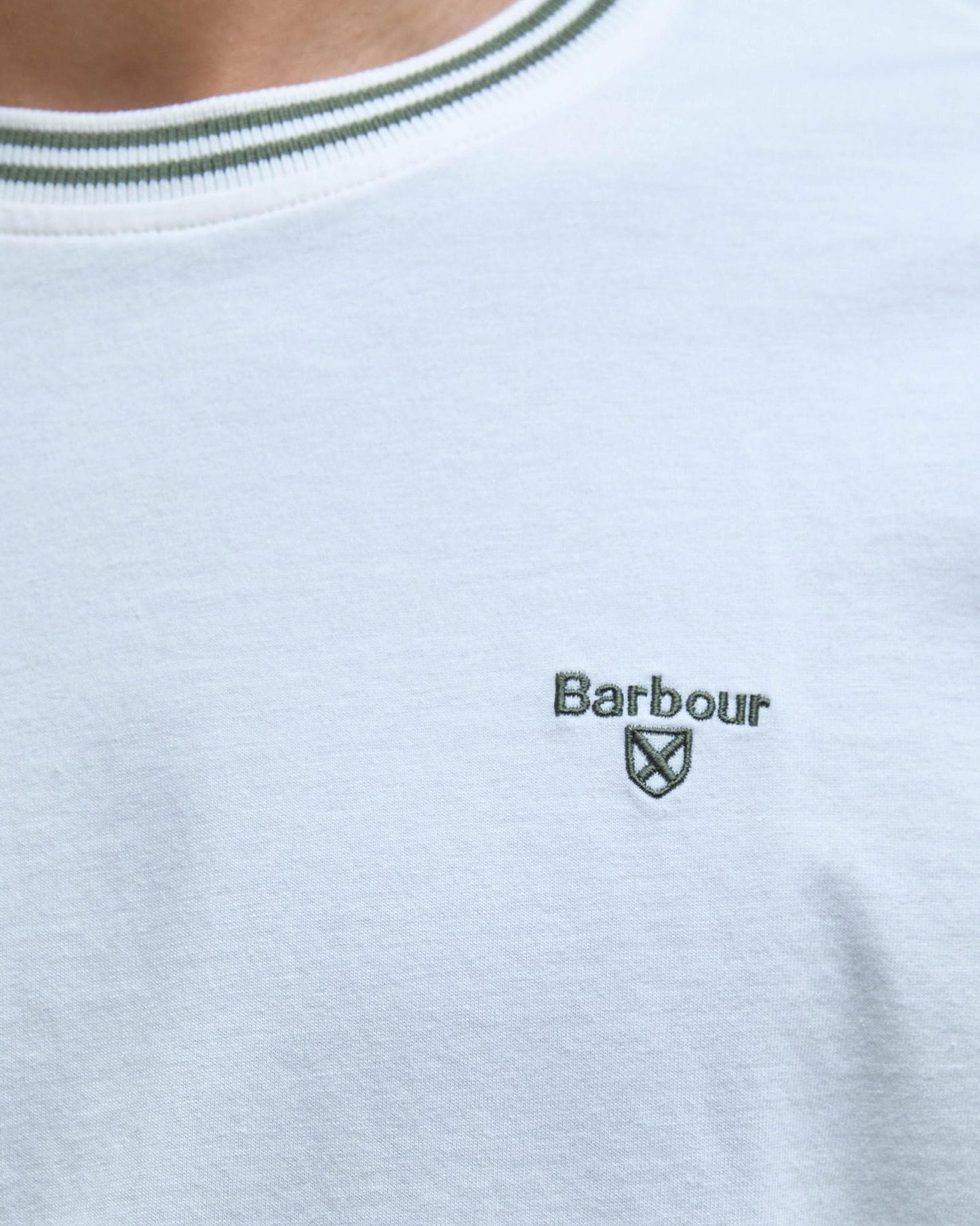 Barbour Austwick Mens T-Shirt - Whisper White