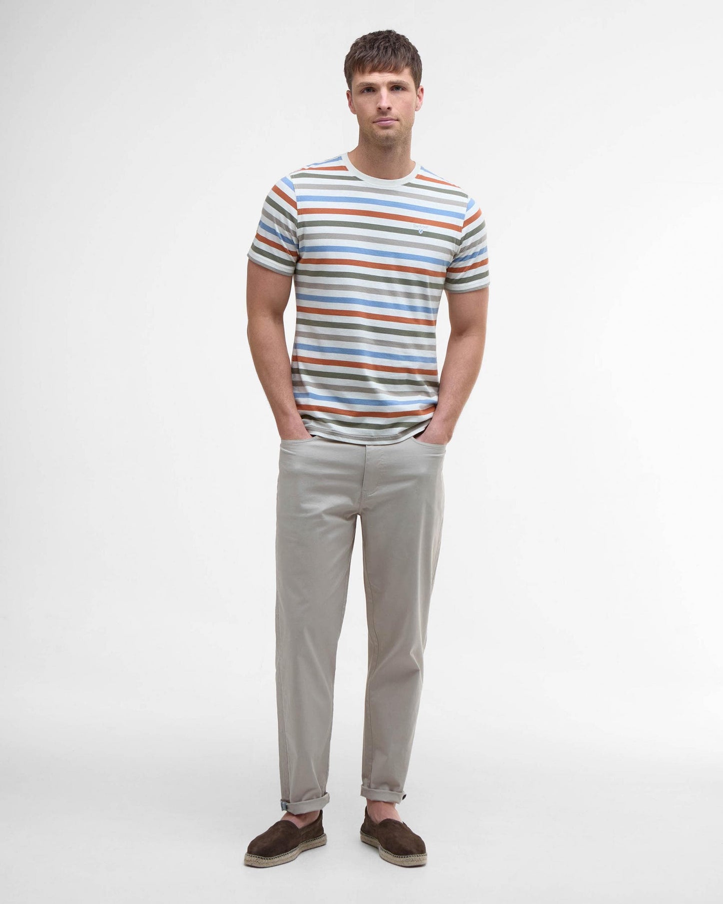Barbour Barbour Rokeby Mens Yarn Dye Stripe T-Shirt