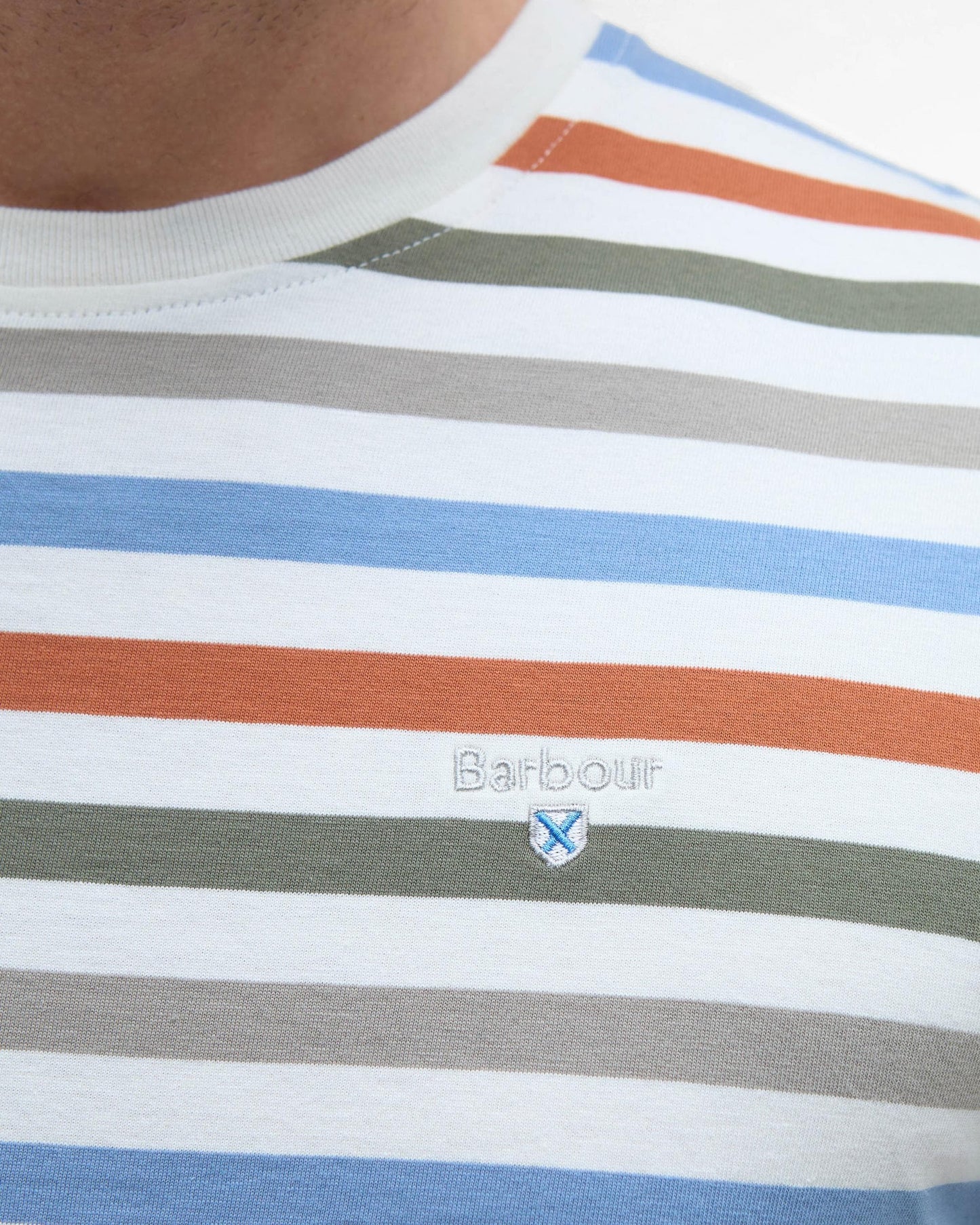 Barbour Barbour Rokeby Mens Yarn Dye Stripe T-Shirt