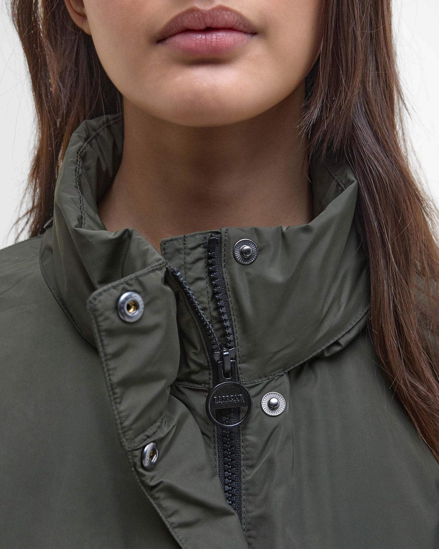Barbour International Roxanna Womens Showerproof Jacket - Envy