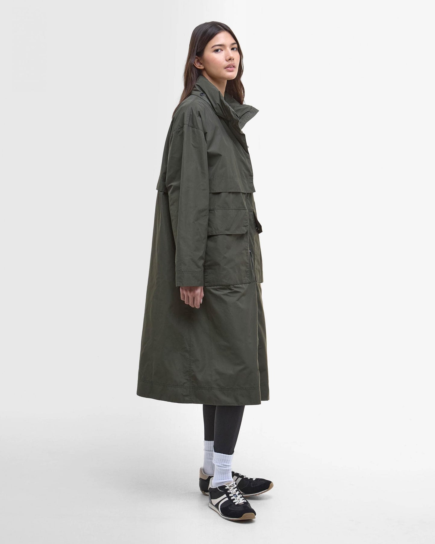 Barbour International Roxanna Womens Showerproof Jacket - Envy